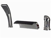 Каскадный смеситель на борт ванны GANZER THERESA GZ24033 (42001) хром 17424