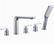 Смеситель на борт ванны GANZER HAIGER GZ 52031 хром 17426