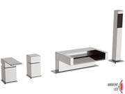 Смеситель на борт ванны Remer Q-AMBIENT QA06 19475