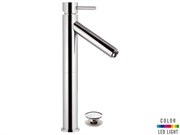 Смеситель для раковины с подсветкой Remer MINIMAL COLOR NR 10 L 2  Италия NR 10 L 2