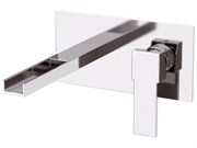 Смеситель для раковины скрытого монтажа Remer QUBIKA CASCATA QC15 Италия C15