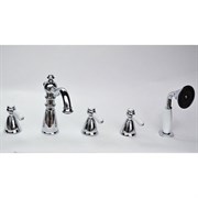 Смеситель на борт ванны Magliezza Grosso Bianco 50119-2-cr Италия 50119-2-cr